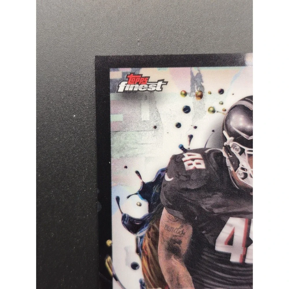 2024 Topps Finest Bralen Trice #RFA-BT Rookie Autographs (RC) (AU) Falcons